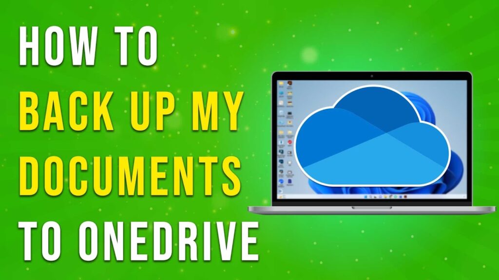 How To Back Up My Documents To Onedrive