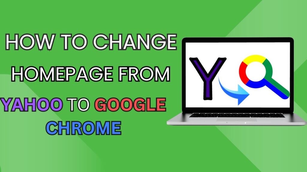 How To Change Homepage From Yahoo To Google Chrome (step