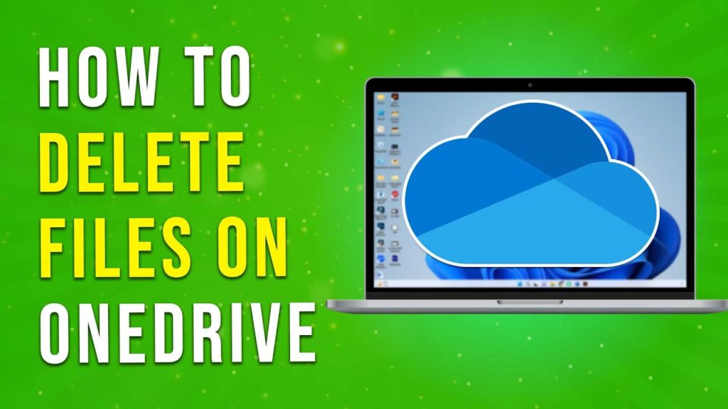 How To Delete Files On Onedrive