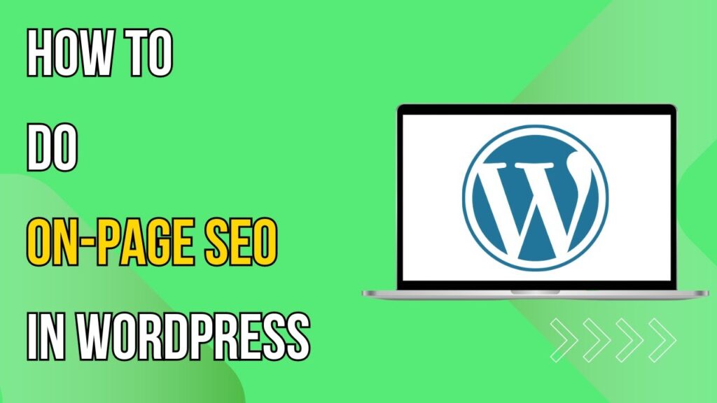 How To Do On Page Seo In Wordpress