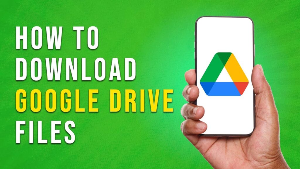 How To Download Google Drive Files