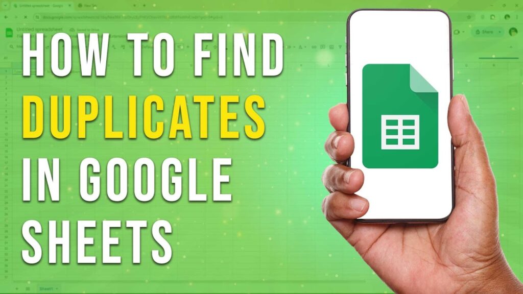 How To Find Duplicates In Google Sheets