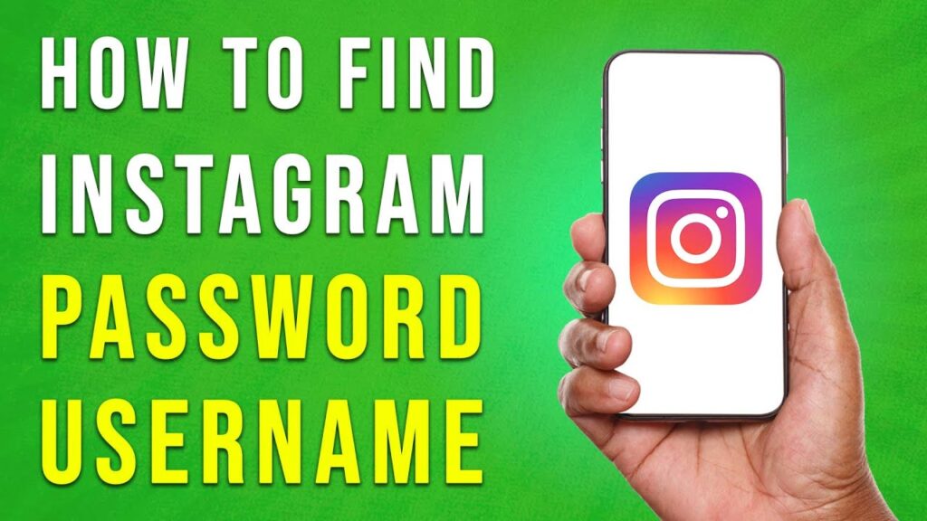 How To Find Instagram Password And Username (2024)