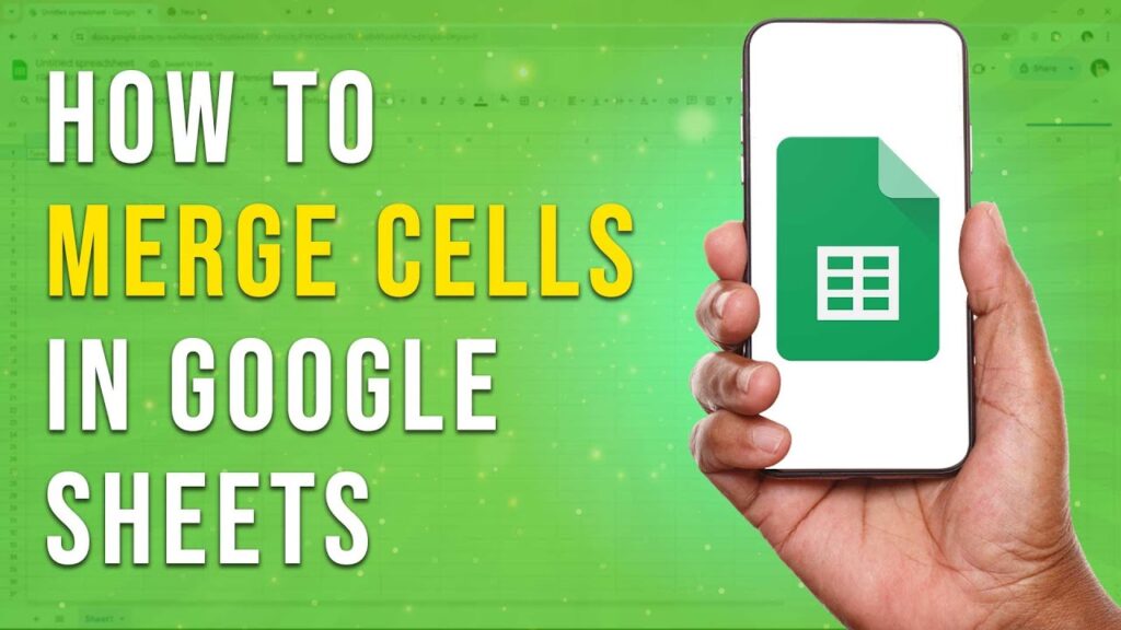 How To Merge Cells In Google Sheets