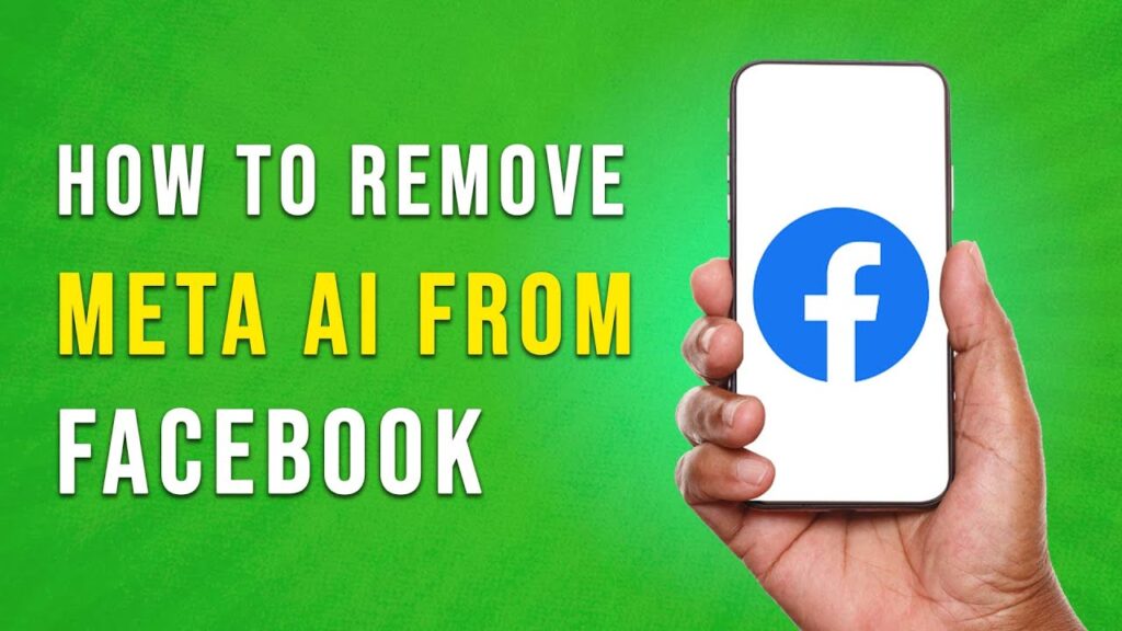 How To Remove Meta Ai From Facebook Full Guide