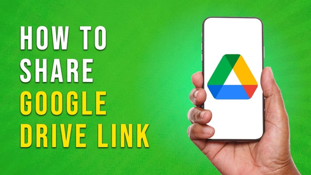 How To Share Google Drive Link (2024)