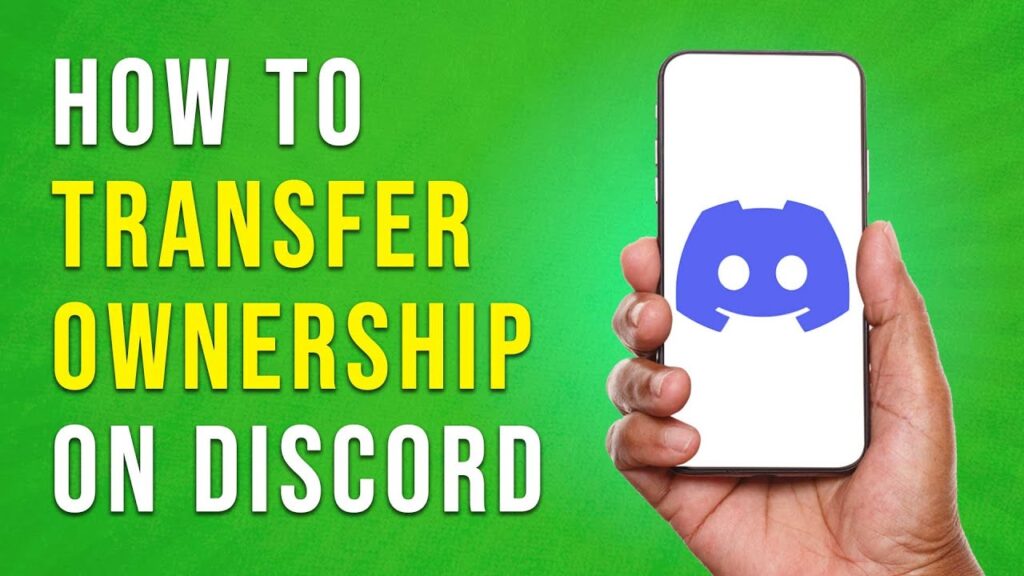 How To Transfer Ownership On Discord