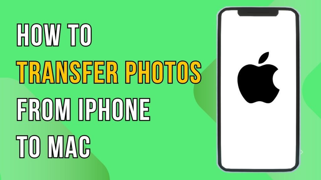 How To Transfer Photos From Iphone To Mac