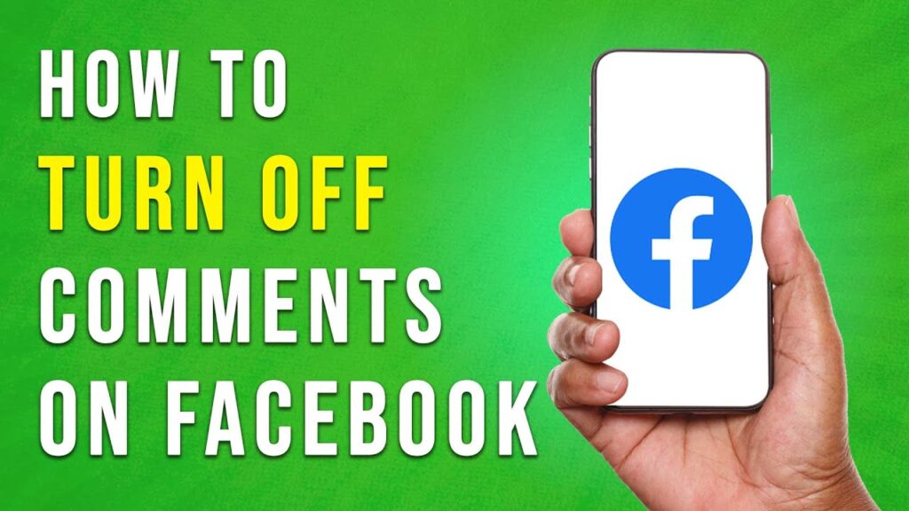 How To Turn Off Comments On Facebook Posts (easy)