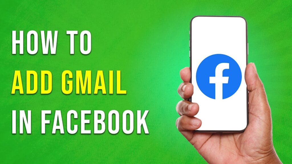 How To Add Gmail In Facebook | How To Add