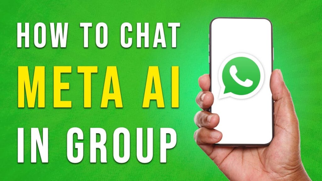 How To Chat With Meta Ai In A Group (whatsapp)