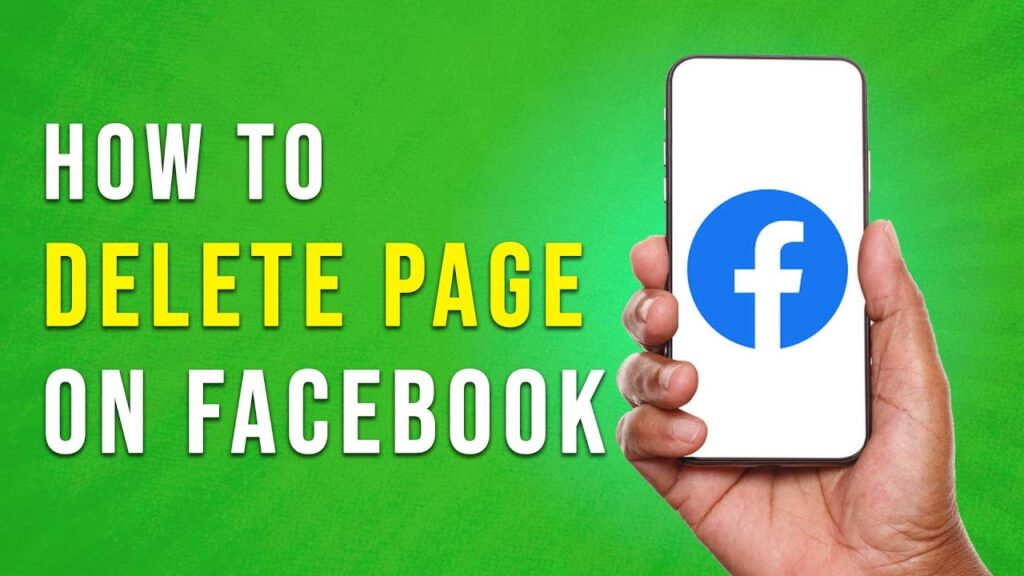 How To Delete Page On Facebook Full Guide (easy)