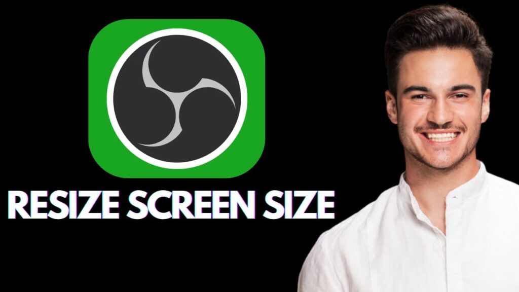 New! adjust or resize screen size in obs studio 🎥