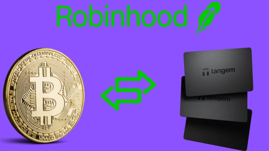 New! how to transfer crypto from robinhood to tangem wallet