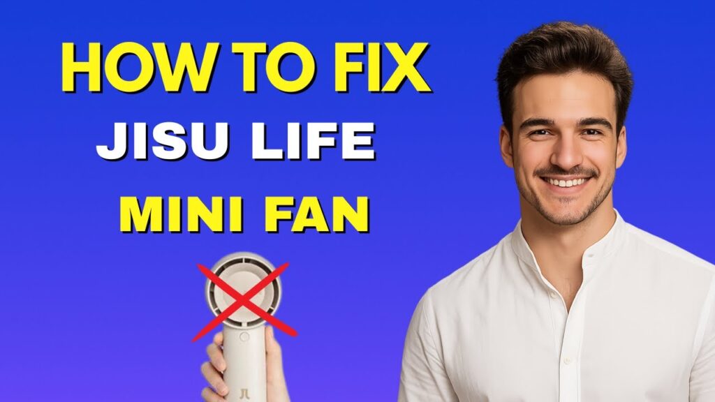 New! how to fix jisu life mini fan not working