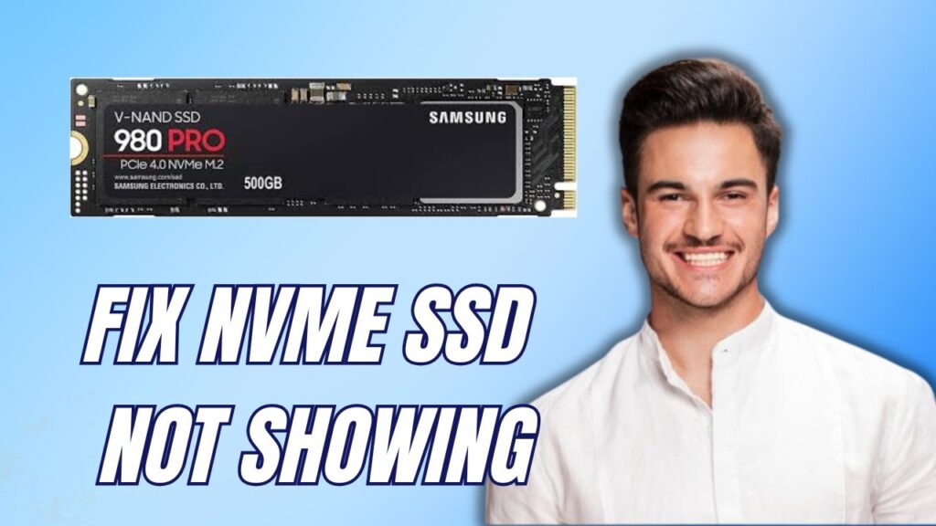 New! how to fix nvme ssd not showing up in