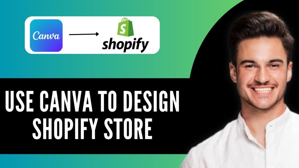 New! how to use canva to design shopify store 🛍️